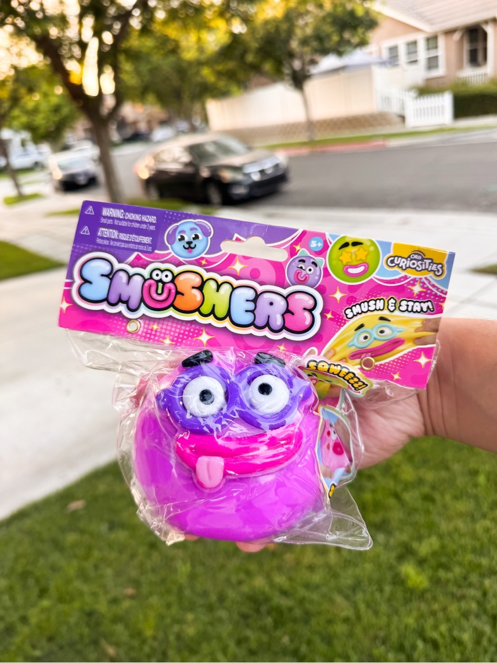 Authentic Smusher Purple Squishee Toy - Fun Squishy Kids Toy